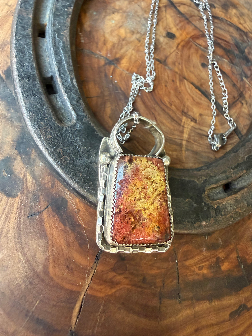 Heritage Series | Garden Quartz Arizona Sunset Pendant