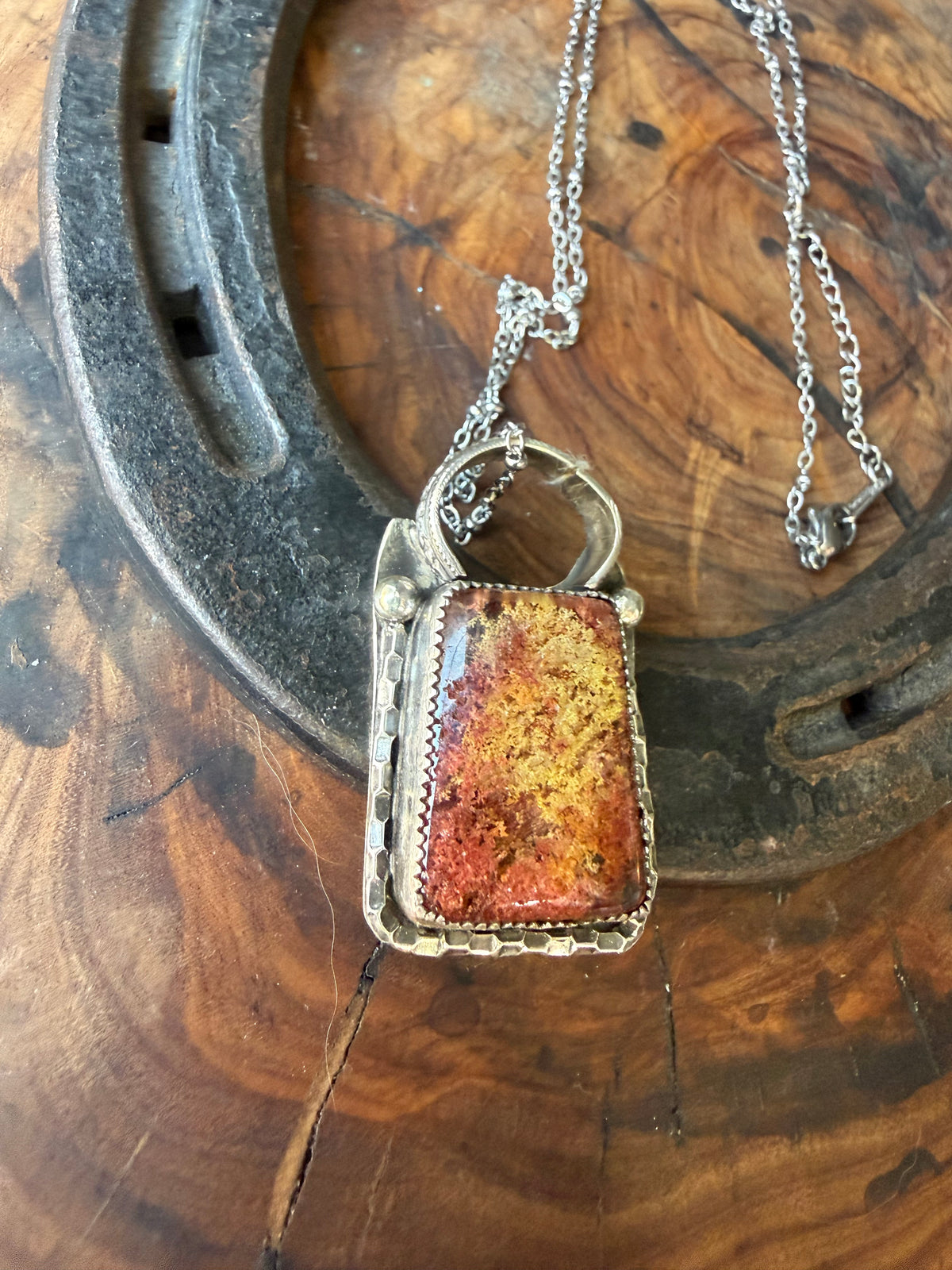 Heritage Series | Garden Quartz Arizona Sunset Pendant