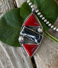 Heritage Series | White Buffalo & Rosarita Statement Pendant