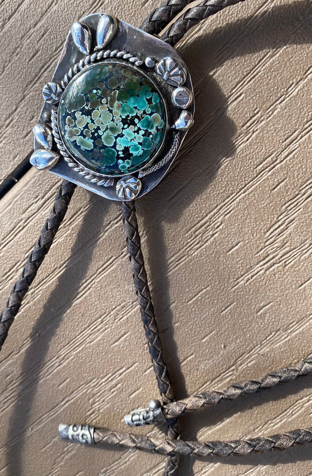 Heritage Series | Hubei Polychrome Turquoise Artisan Bolo Tie