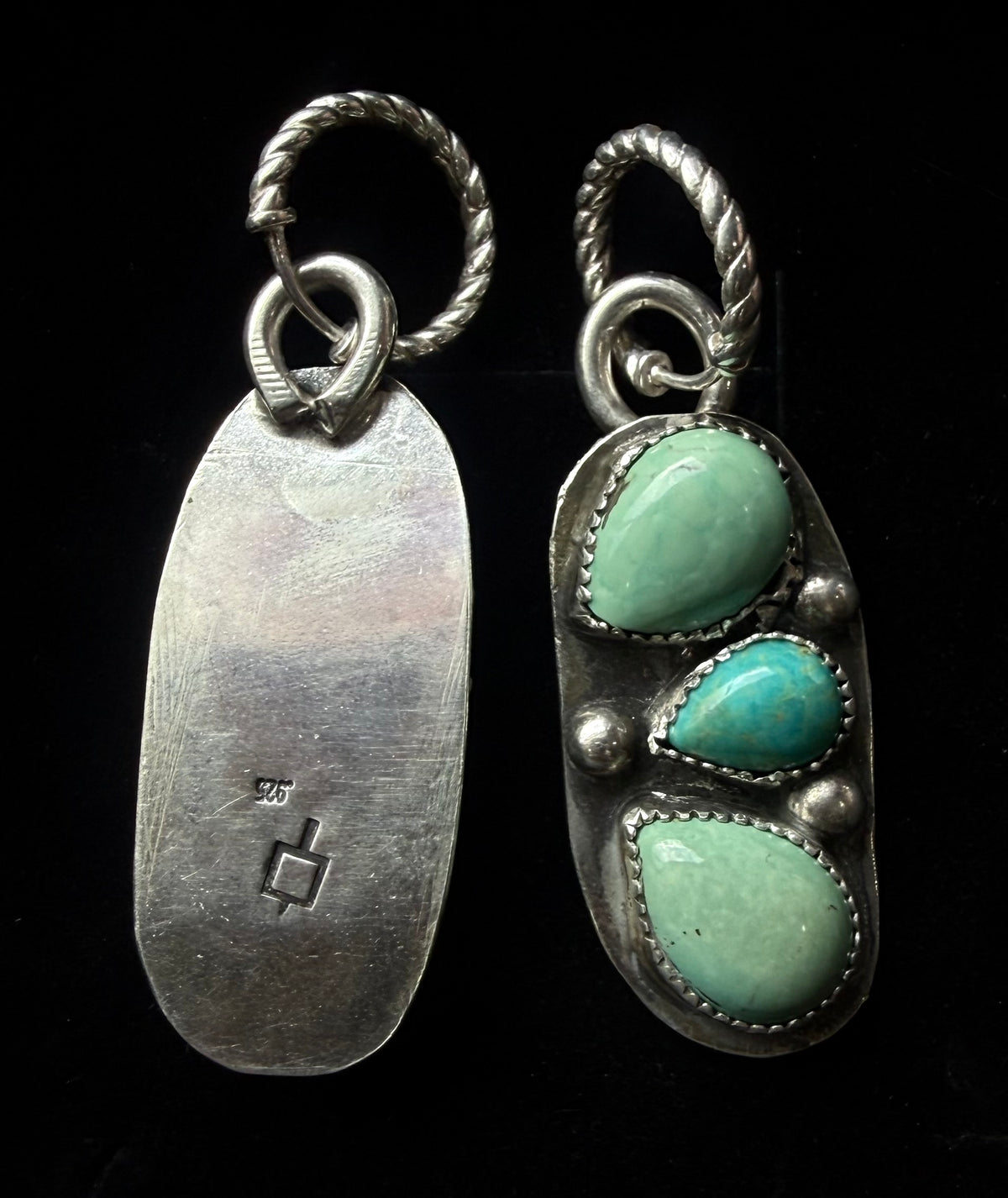Heritage Series | Kingman Turquoise Chandelier Huggie Earrings