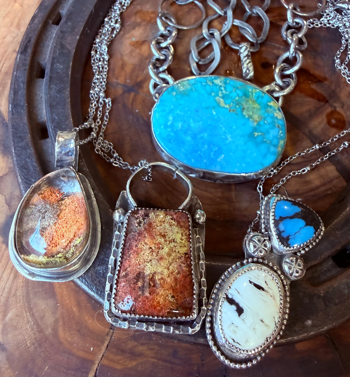 Heritage Series | Arizona Kingman Turquoise Sterling Silver Necklace