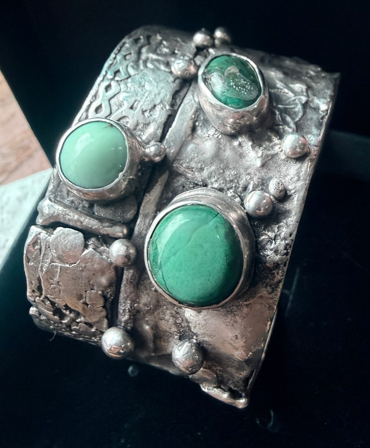 Heritage Series | Orville Jack & Nautilus Turquoise Maker’s Cuff | One of One