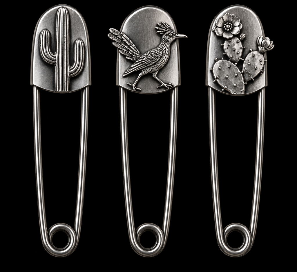 Heritage Series | Southwest Jumbo Pins | 5-Inch Stainless Steel