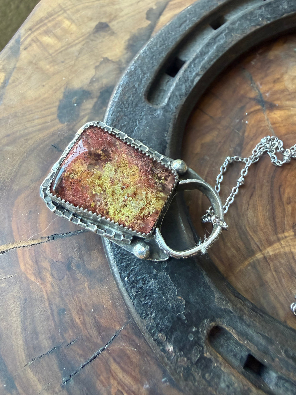 Heritage Series | Garden Quartz Arizona Sunset Pendant