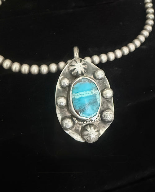 Dorothy Series | Bisbee Turquoise Pendant Necklace