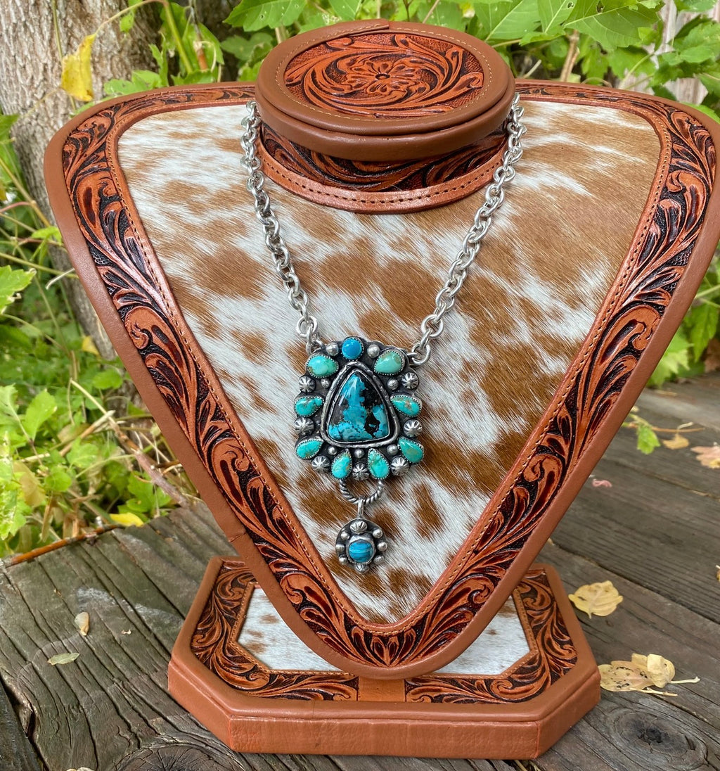 Heritage Series | Bisbee & Sonoran Turquoise Statement Necklace