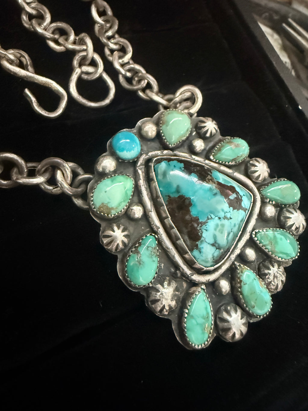 Heritage Series | Bisbee & Sonoran Turquoise Statement Necklace