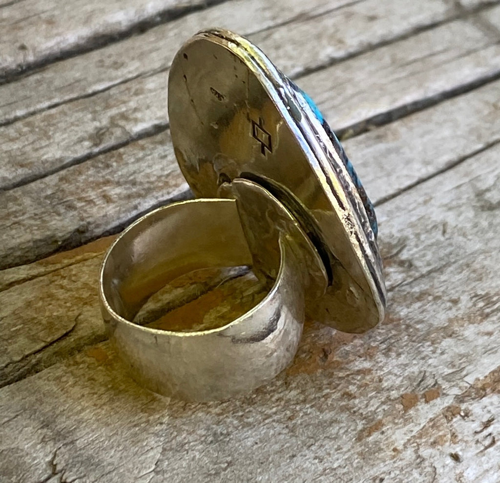 Heritage Series | Apache Blue Turquoise Statement Ring