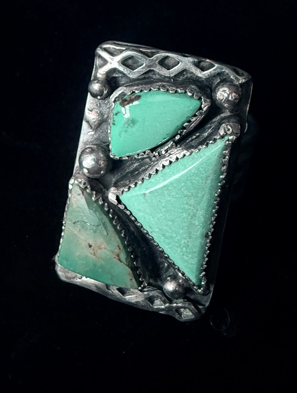 Heritage Series | Royston Turquoise Statement Ring | Size 7.25