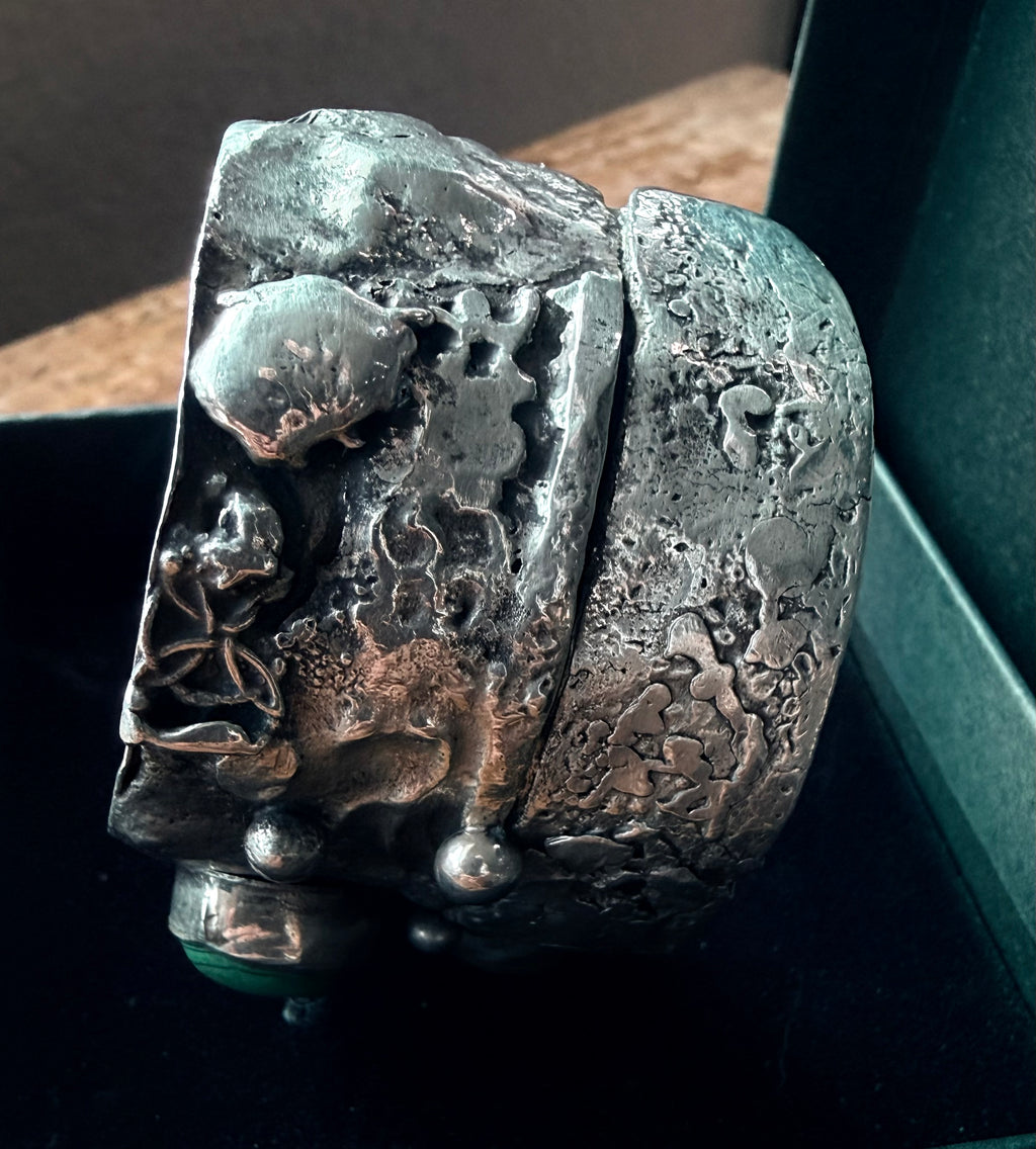 Heritage Series | Orville Jack & Nautilus Turquoise Maker’s Cuff | One of One