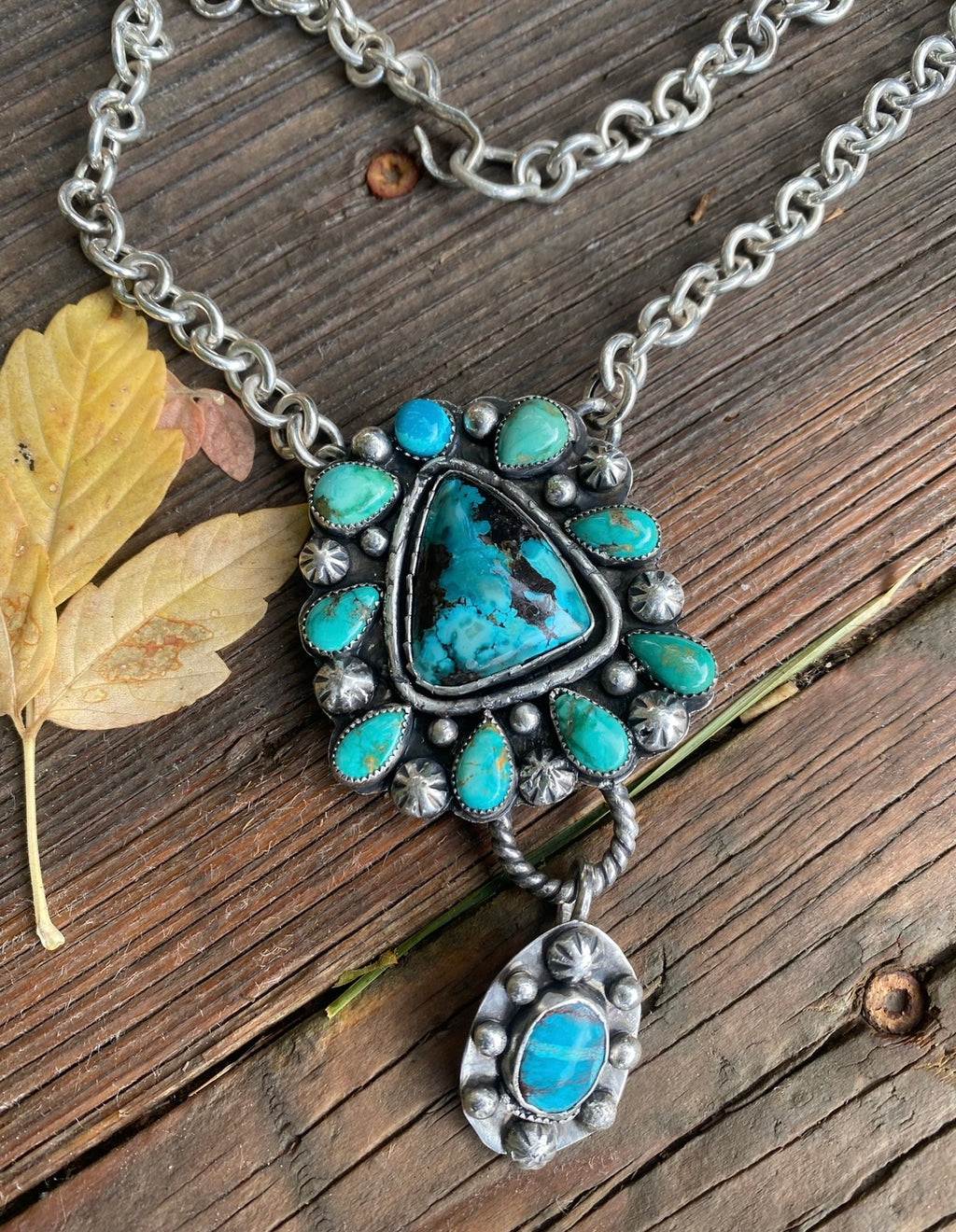 Heritage Series | Bisbee & Sonoran Turquoise Statement Necklace