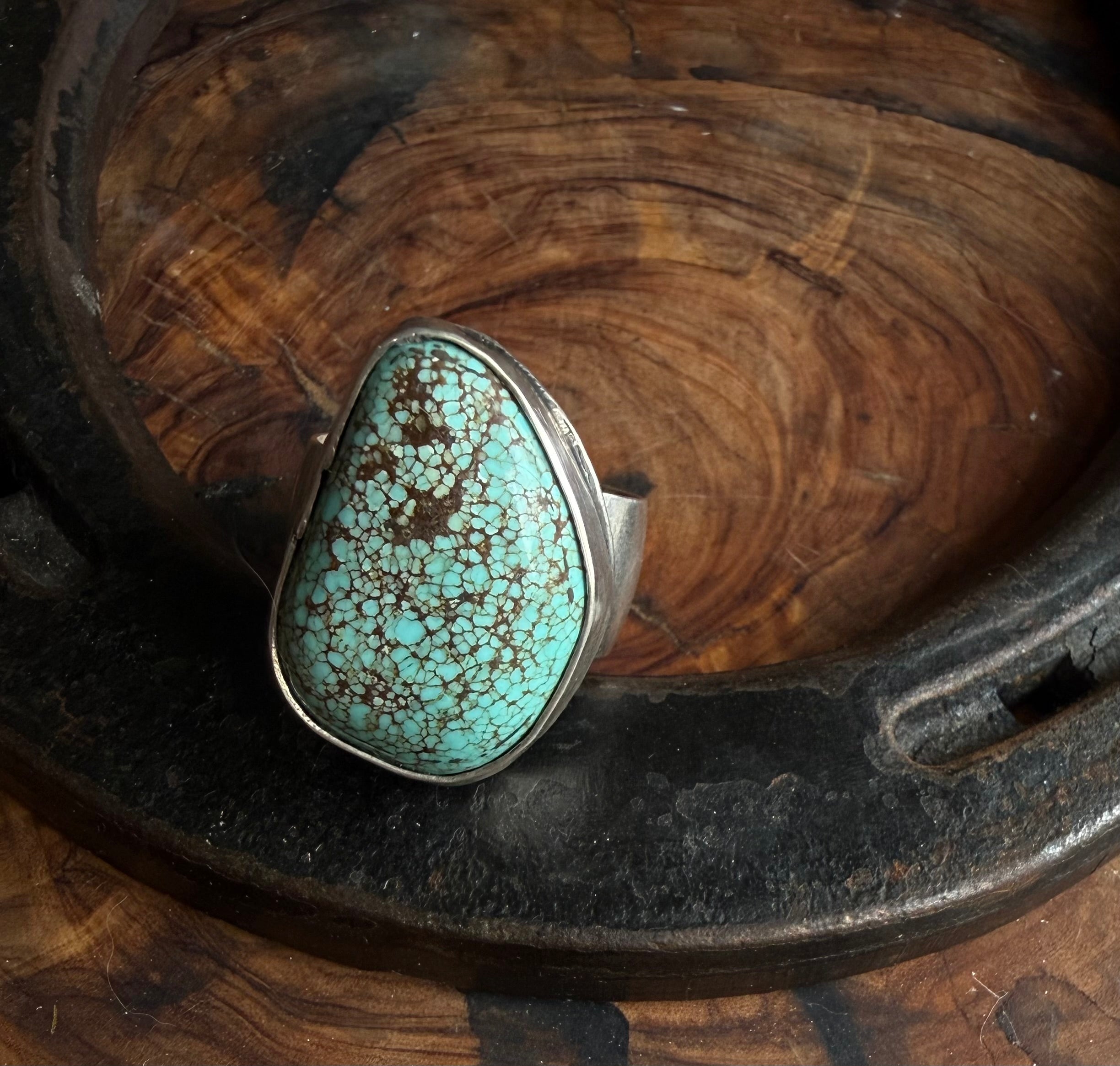 The Heritage Series | No. 8 Turquoise High Dome Ring