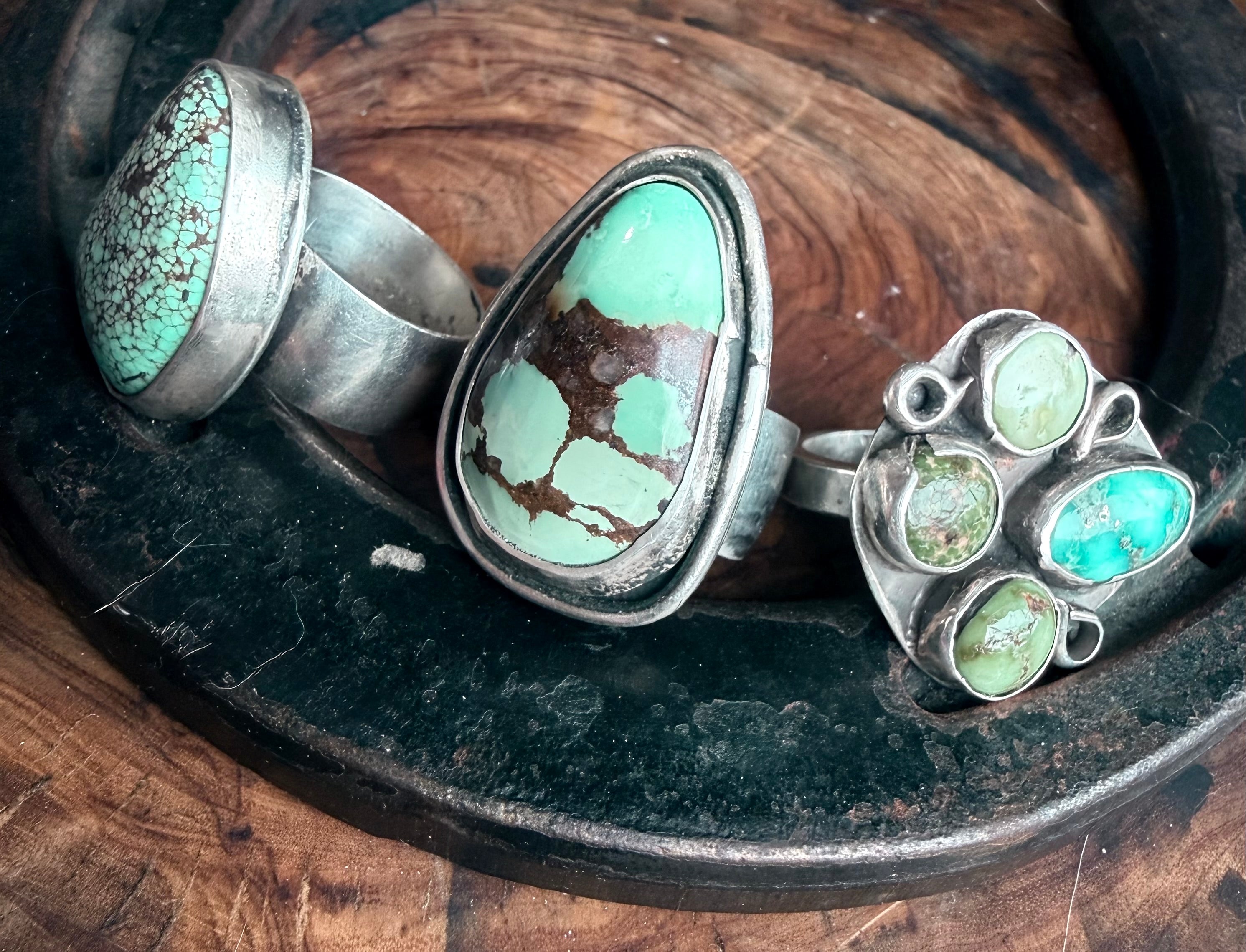 The Heritage Series | No. 8 Turquoise High Dome Ring