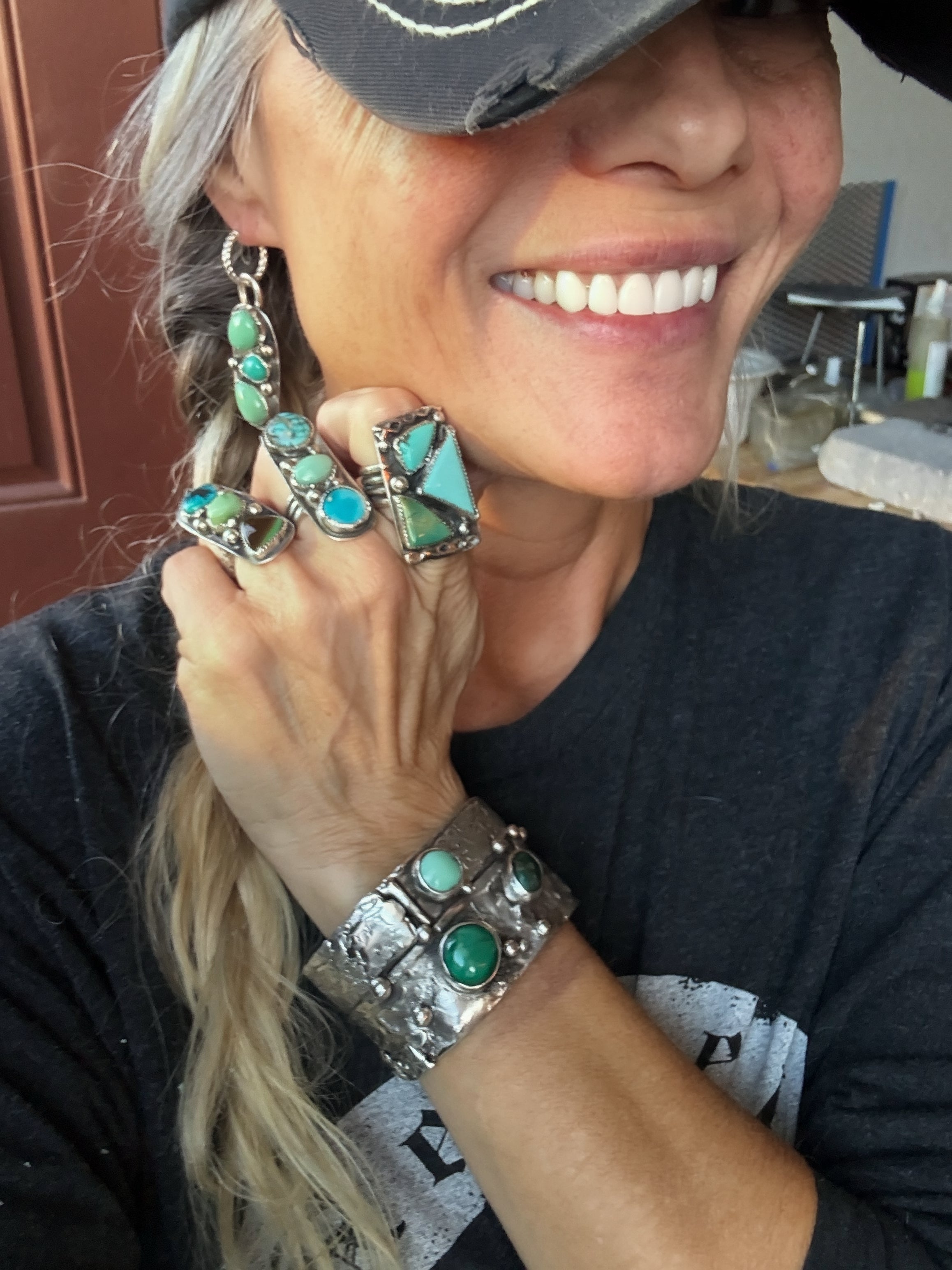 Heritage Series | Royston Turquoise Statement Ring | Size 7.25