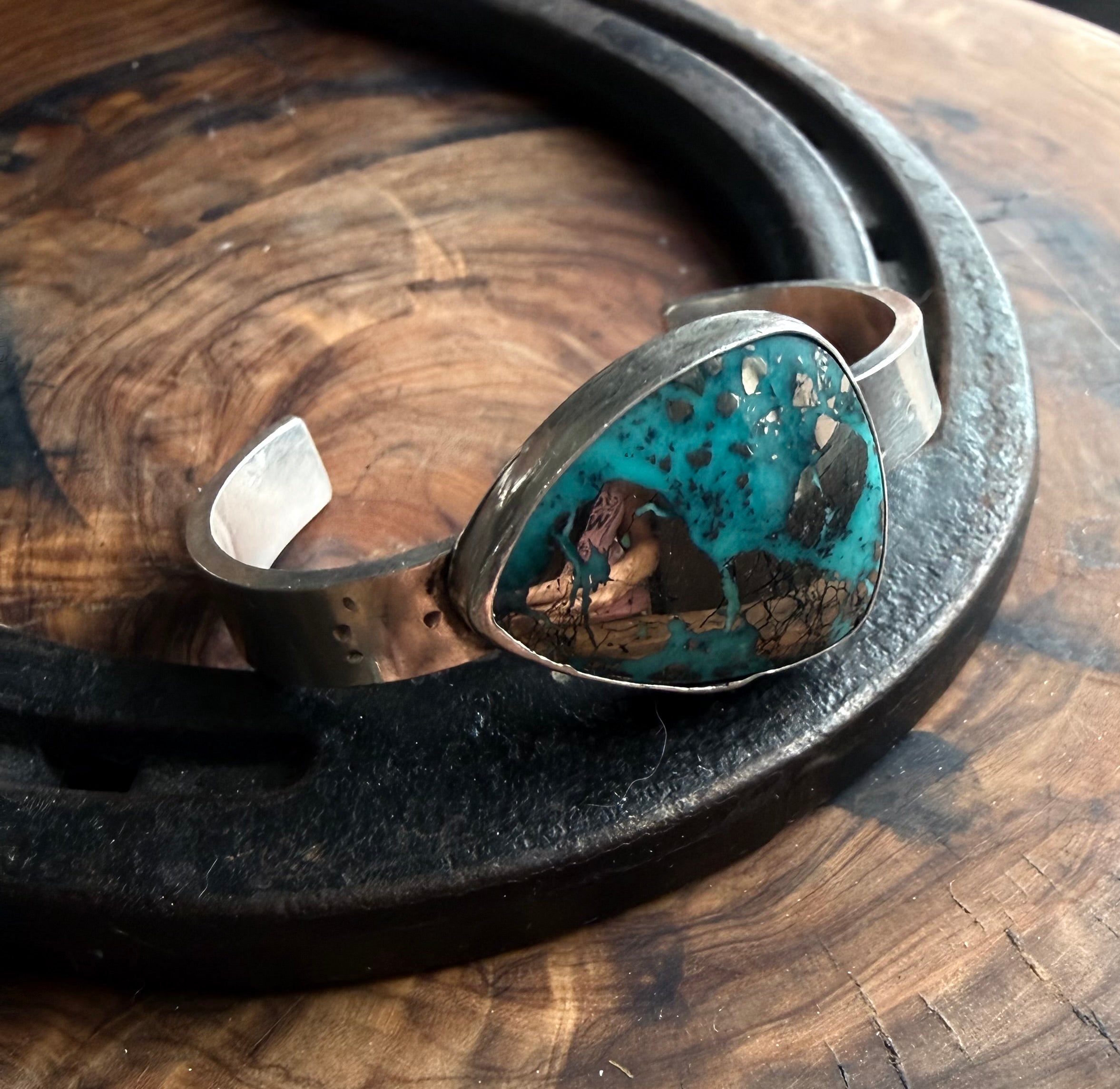 The Heritage Series | Nacozari Turquoise Statement Cuff