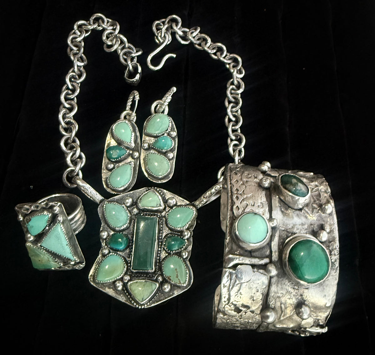 Heritage Series | Orville Jack & Nautilus Turquoise Maker’s Cuff | One of One