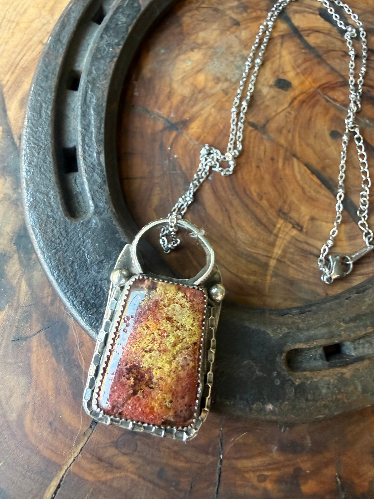 Heritage Series | Garden Quartz Arizona Sunset Pendant