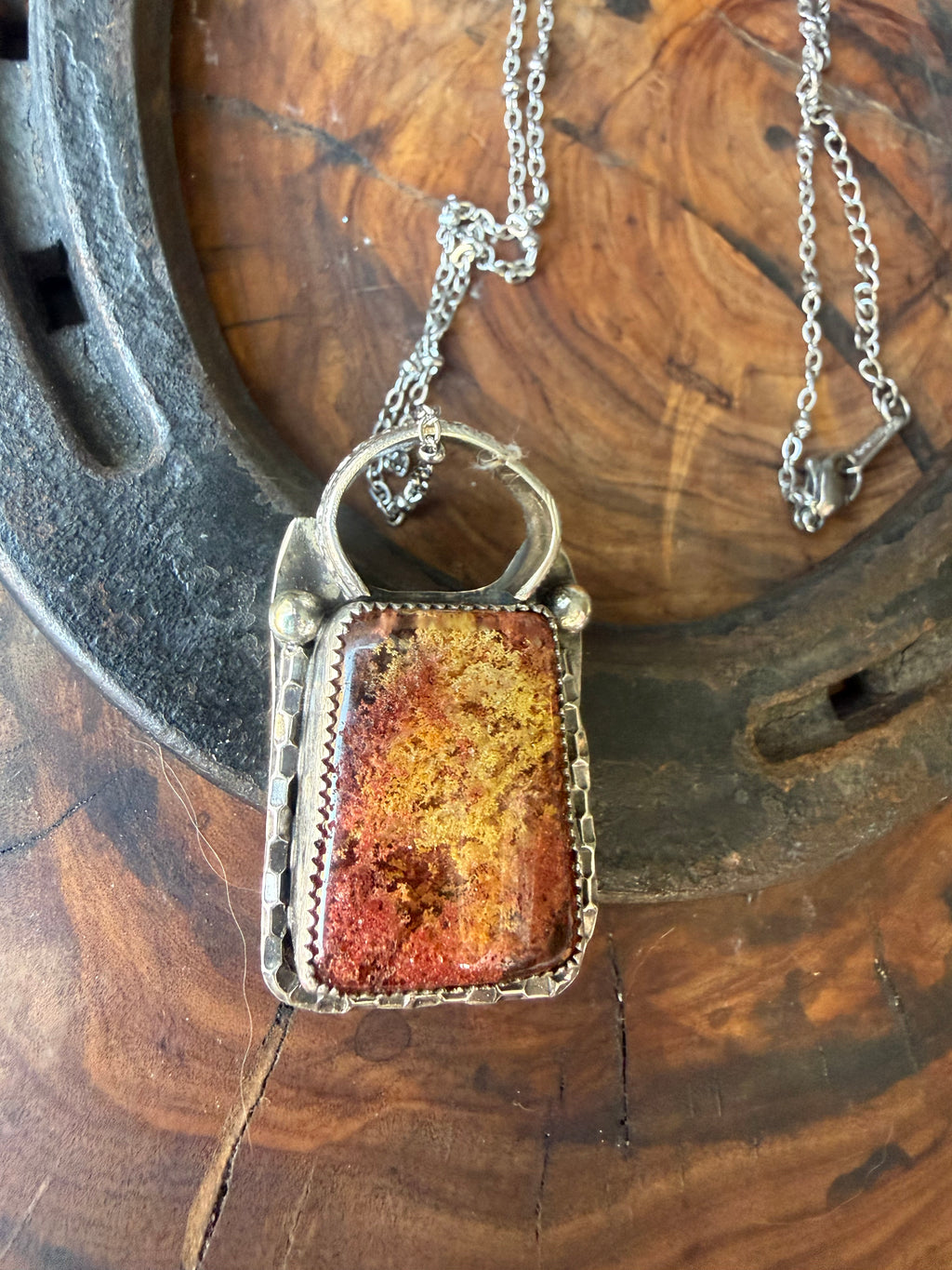 Heritage Series | Garden Quartz Arizona Sunset Pendant
