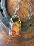 Heritage Series | Garden Quartz Arizona Sunset Pendant