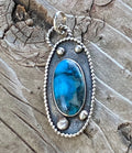 Heritage Series | Collector Grade Ithaca Peak Turquoise Shadowbox Pendant