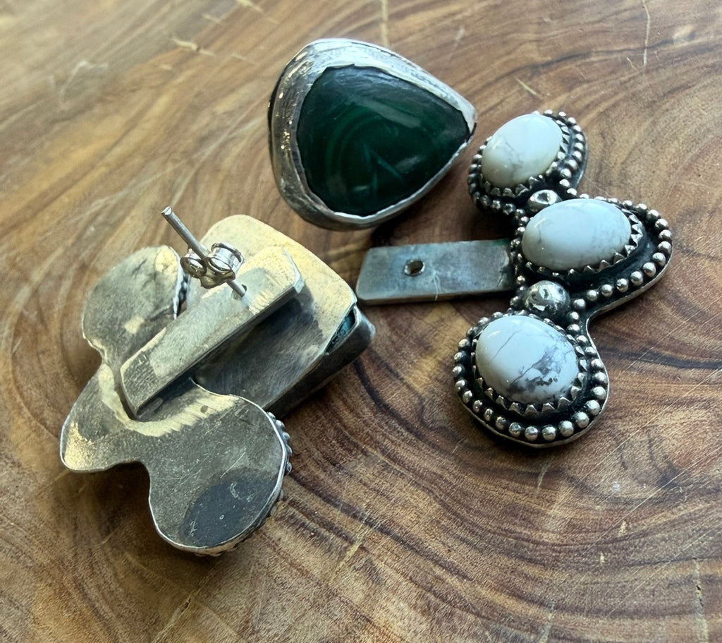 Desert Bloom Jadeite Earring Jackets