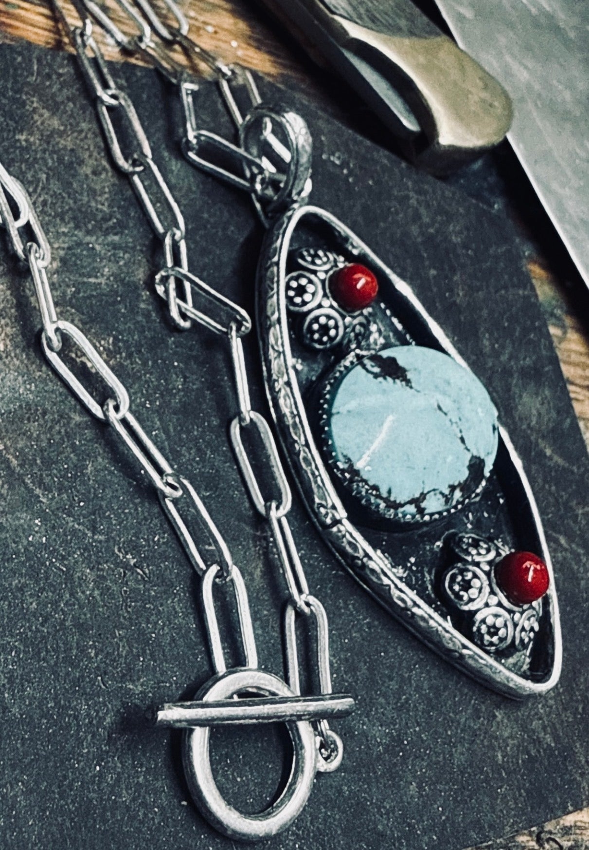Desert Bloom Shadowbox Collection Set | Turquoise, Rosarita Stone & Sterling Silver