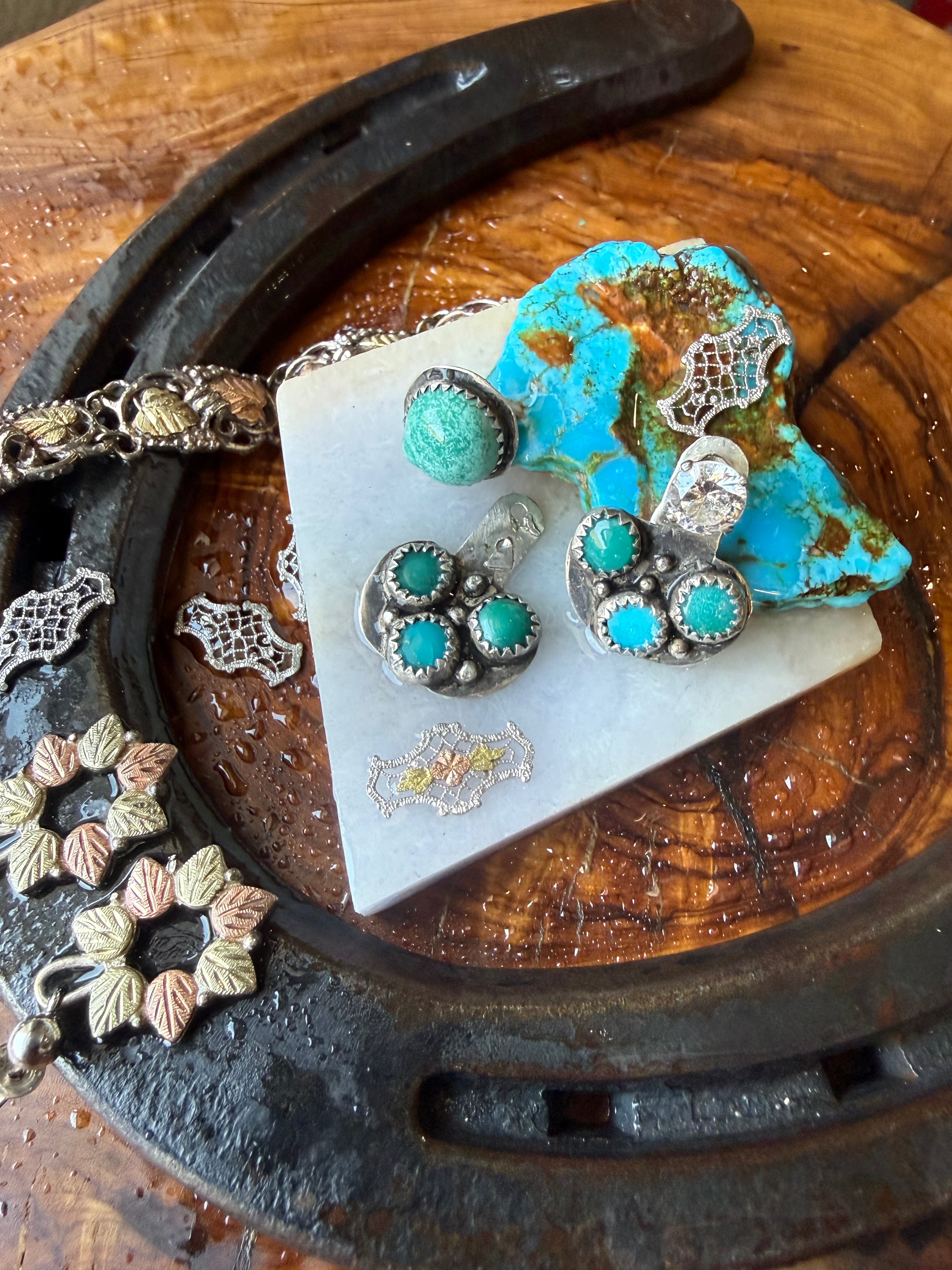 Desert Bloom Jadeite Earring Jackets