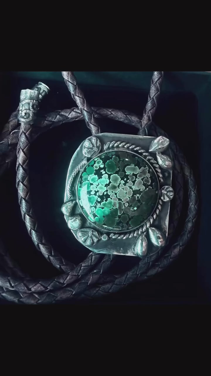 Heritage Series | Polychrome Hubei Turquoise Adjustable Ring