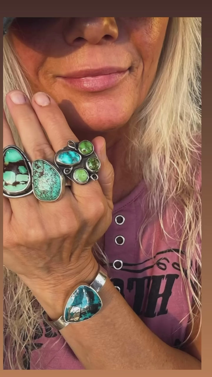 The Heritage Series | Iron Maiden Turquoise Statement Ring